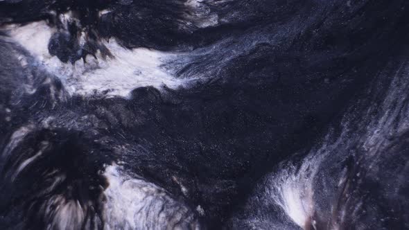 Abstract Black Paint alt