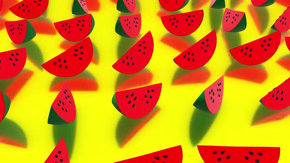 Watermelon Slices Hd