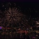 Beautiful Festive Fireworks Against the Dark Sky Late at Night - VideoHive Item for Sale