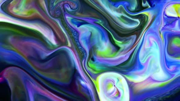 Abstract Colorful Sacral Liquid Waves Texture 553