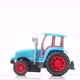 Blue tractor toy rotates on white background - VideoHive Item for Sale