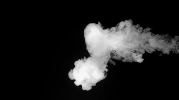 White Vapor Plume