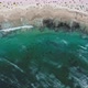 High angle view looking down on a very packed Camps Bay beach - VideoHive Item for Sale
