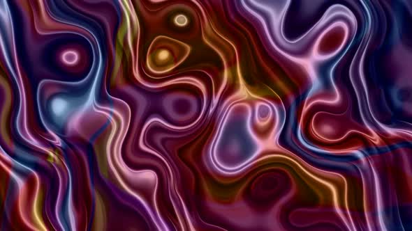 Blue Pink Red Color Silky Wave Motion Liquid Animation
