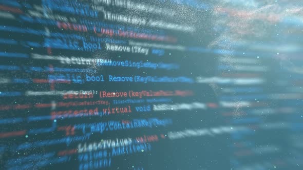 Abstract Source Code Background alt