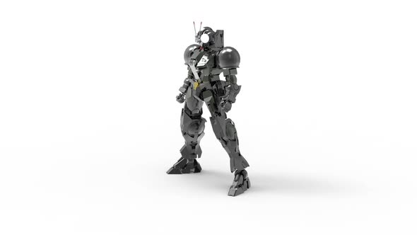 Protective robot with war mode