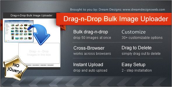Drag-n-Drop Bulk Image Uploader