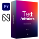 Text Animations for Premiere Pro - VideoHive Item for Sale
