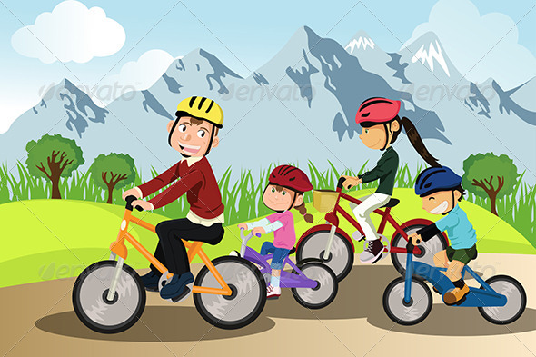 Family Biking