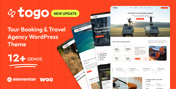 Togo - Tour & Travel Booking WordPress Theme
