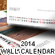 Wall Calendar 2014 - A3 & A2 - 13 pages - GraphicRiver Item for Sale