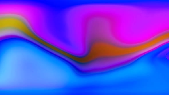 Abstract colorful trendy liquid wavy background.