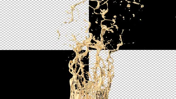 Golden Fountain Splash alt