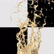 Golden Fountain Splash - VideoHive Item for Sale