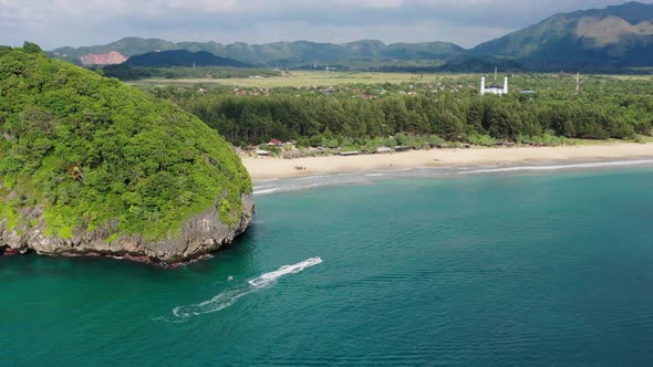 AH - Jetski in Tropical Ocean and Beautiful Island 10