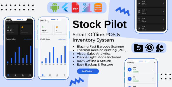 StockPilot - Smart Offline POS and Inventory Management Flutter App