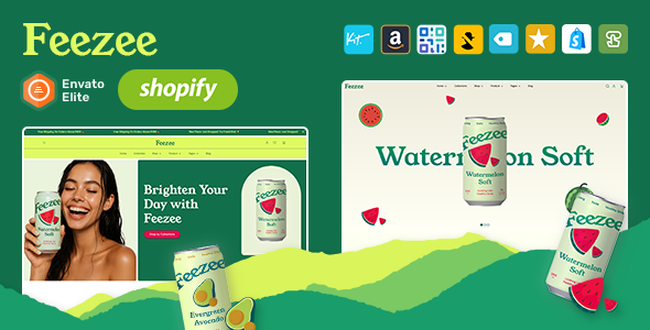 Feezee - Food and Beverage Shopify Playful Theme