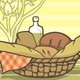 Basket of Bread - GraphicRiver Item for Sale