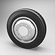 Wheel Truck - 3DOcean Item for Sale