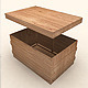 Wooden Case "BOX" - 3DOcean Item for Sale