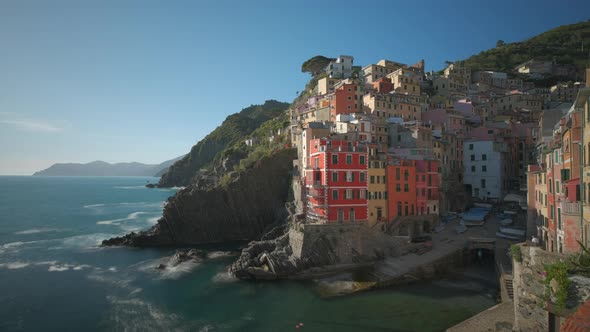 Riomaggiore Summer Day in Cinque Terre