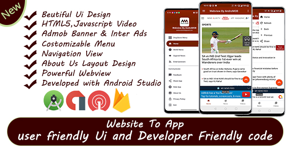 Super Universal Webview Android App With Admob