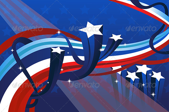 Fourth of July Banner