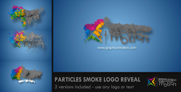 Particles Smoke Logo Reveal