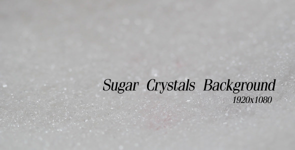 Sugar Crystals Background