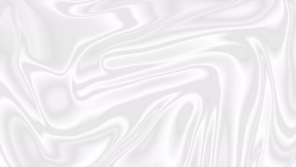 Abstract Clean Fluid White Background