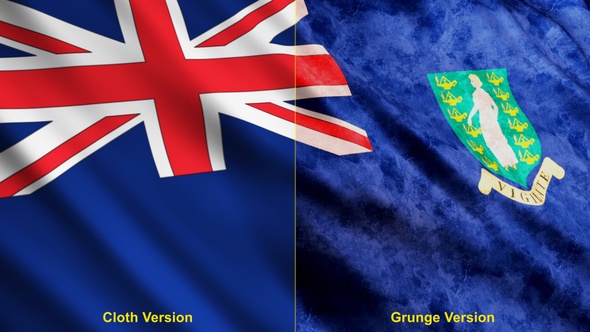 British Virgin Islands Flags