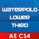Waterpolo Lower Third - VideoHive Item for Sale