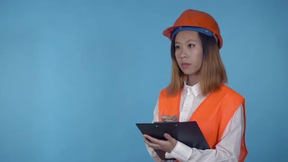 Beautiful Korean Female Worker  Video Prores