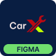 CarX–Auto Workshop, Car Store &  Pre-Booking Figma Template - ThemeForest Item for Sale