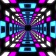 Retro Infinite Tunnel Loop.3D vintage colorful joyful video footage. - VideoHive Item for Sale