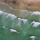 Top down view on the Norway beach and sea waves - VideoHive Item for Sale