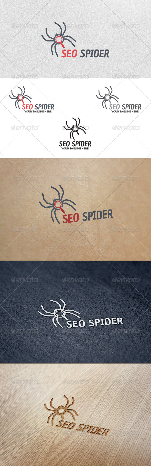 SEO Spider - Logo Template