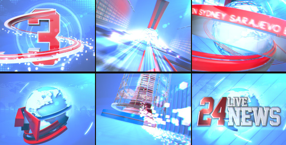 24 Live News Broadcast Pack