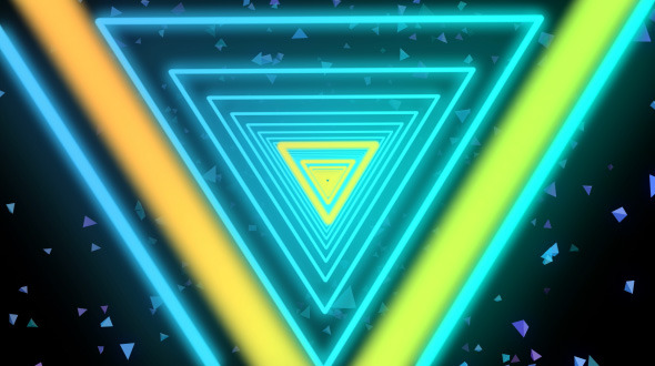 Glowing Disco Tunnel 3