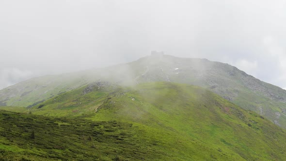  Video Footage Timelapse of Carpathian Mountains