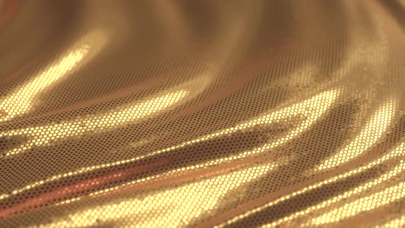 Gold Beautiful Shiny Background of Sequins and Bokeh