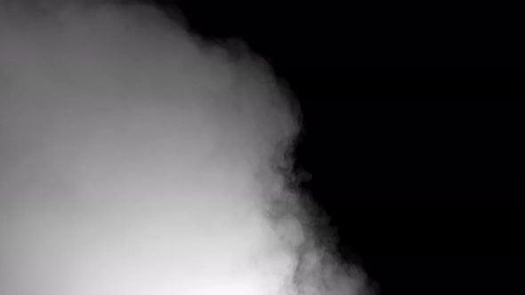 Smoke Vapor - Horizontal Fog Blow 4K UHD