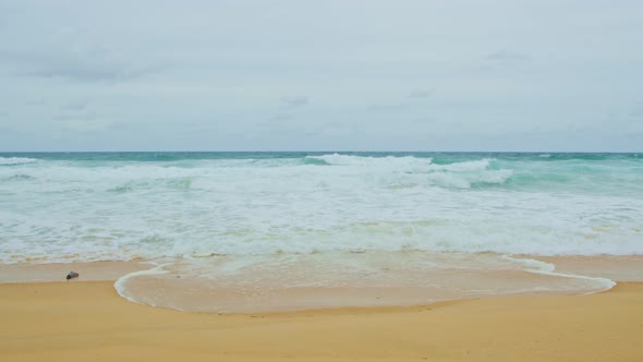 Calm Seas During The Coronavirus Pandemic.