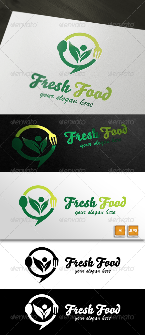 Fresh Food - Restaurant & Food Logo