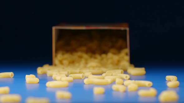 Falling A Box With A Macaroni