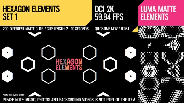 Hexagon Elements (2K Set 1)