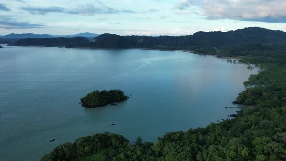 The Beaches at the most southern part of Borneo Island