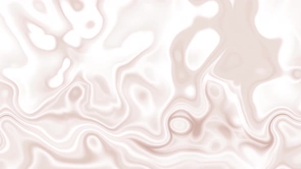 White smooth glossy abstract elegant liquid animation background.