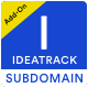 Subdomain Module for Ideatrack - CodeCanyon Item for Sale