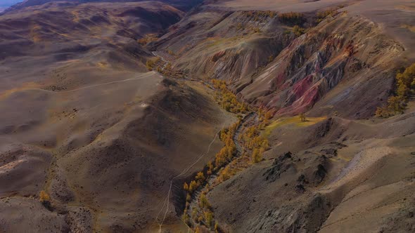 Mars. The Altai Mountains, Russia